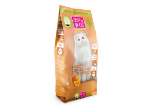 Crystal cat asternut vegetal tofu portocala 5 l